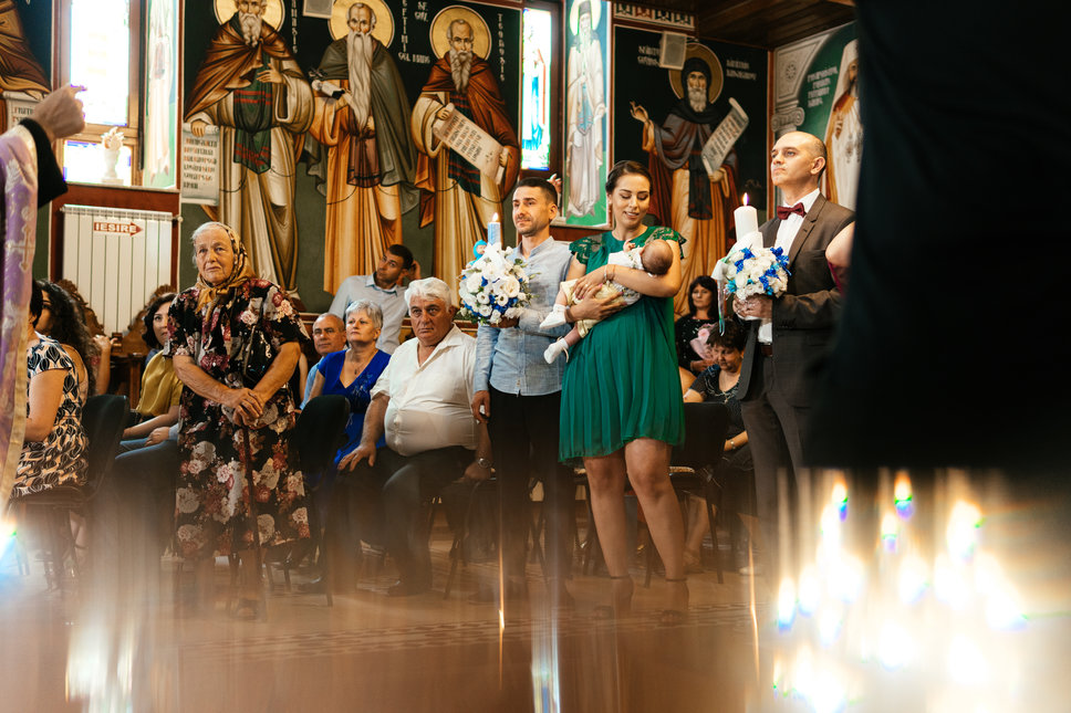 Fotografie Botez - Botezul in biserica